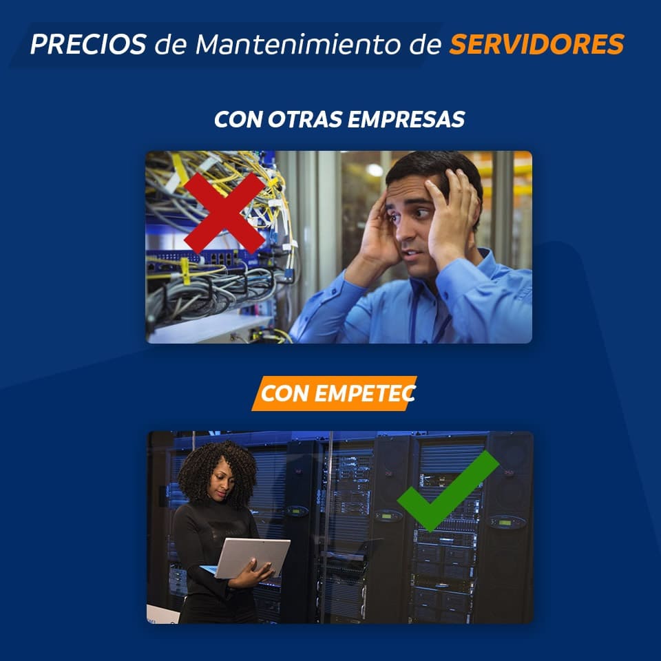 Precios MANTENIMIENTO De SERVIDORES